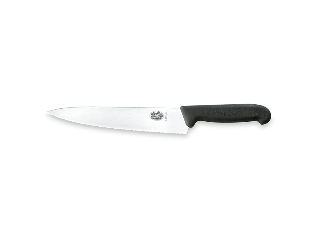 Victorinox kokkaknívur 22cm svart Fiber Bylg