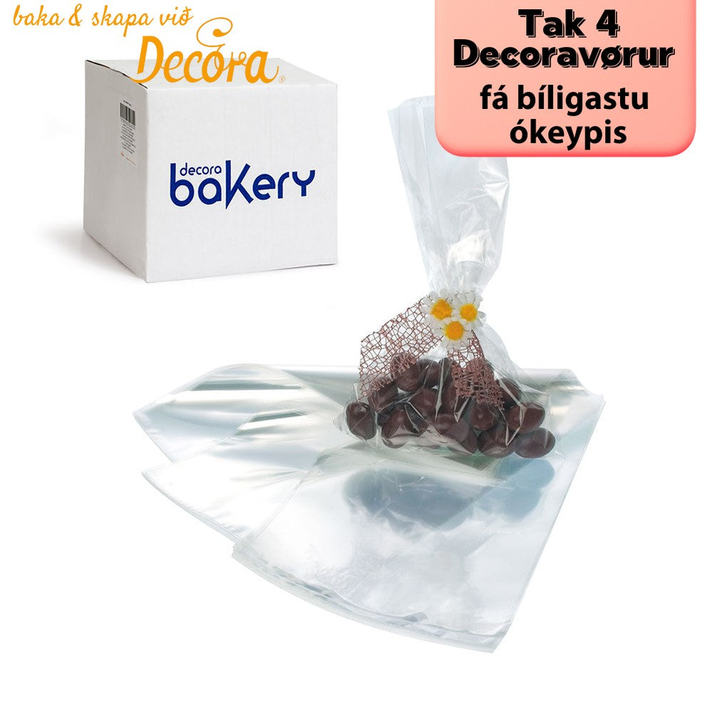 Decora Posar t/køkur folie 100stk 8X10cm