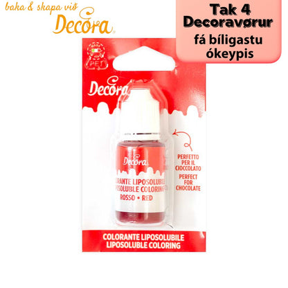 Decora Litur feittupploysiligur reytt 15gr