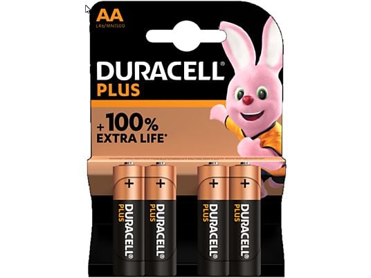 Battarí AA pak/4 stk Duracell plus