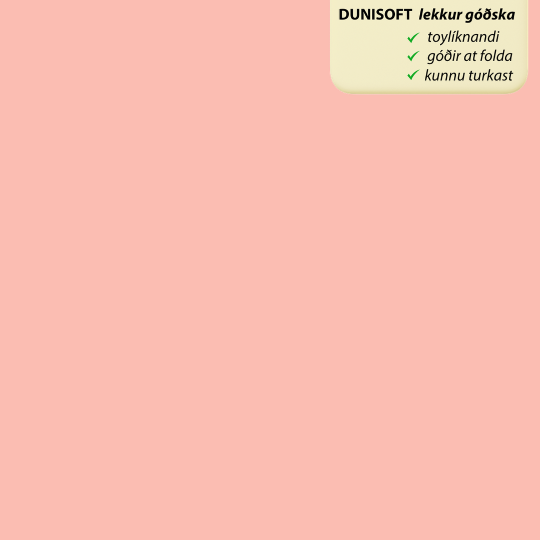 Dunisoft Bio serv.40cm 12stk|Kart/12 Mellow Rose