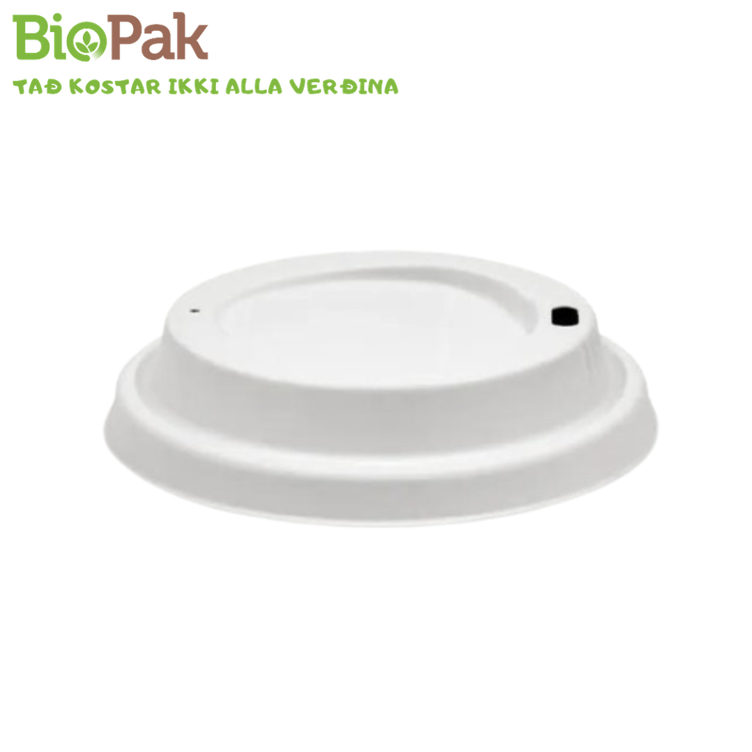 Biopak Lok t/36cl Ø9,4cm Bagasse 50stk/20pak