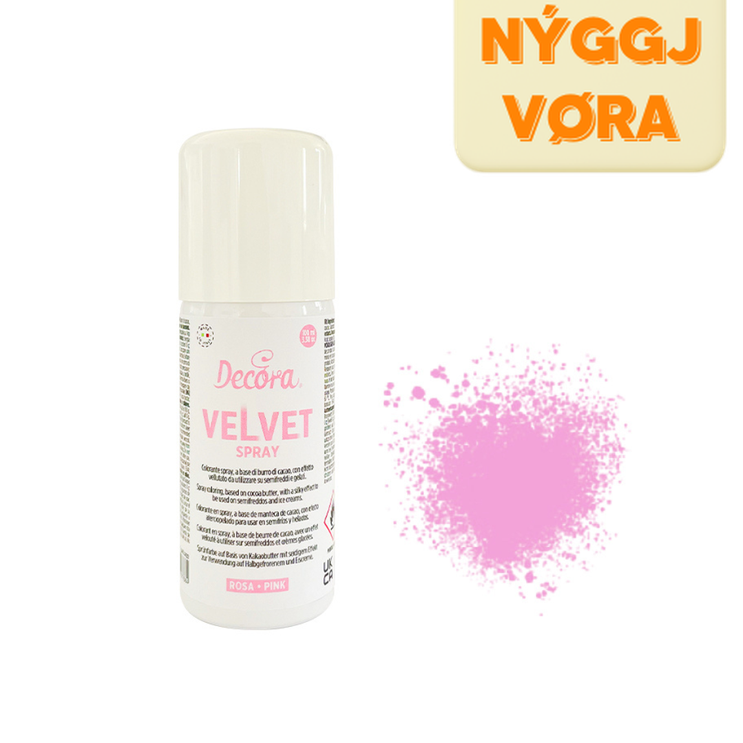 Decora floyal-sprey úr kokussmøri 100ml Pink