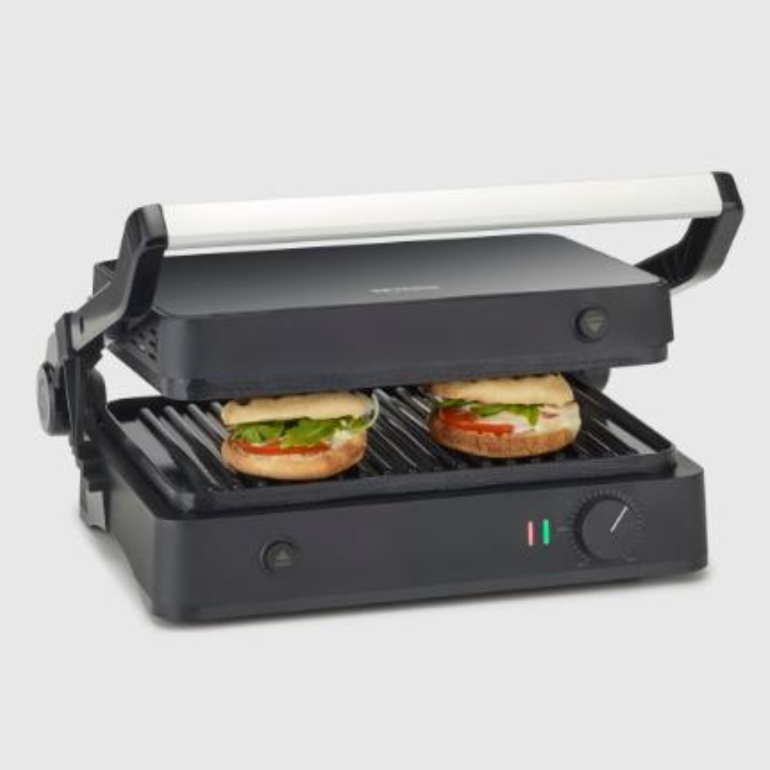 Paninigrill 1800W Svørt/stál Severin KG2398