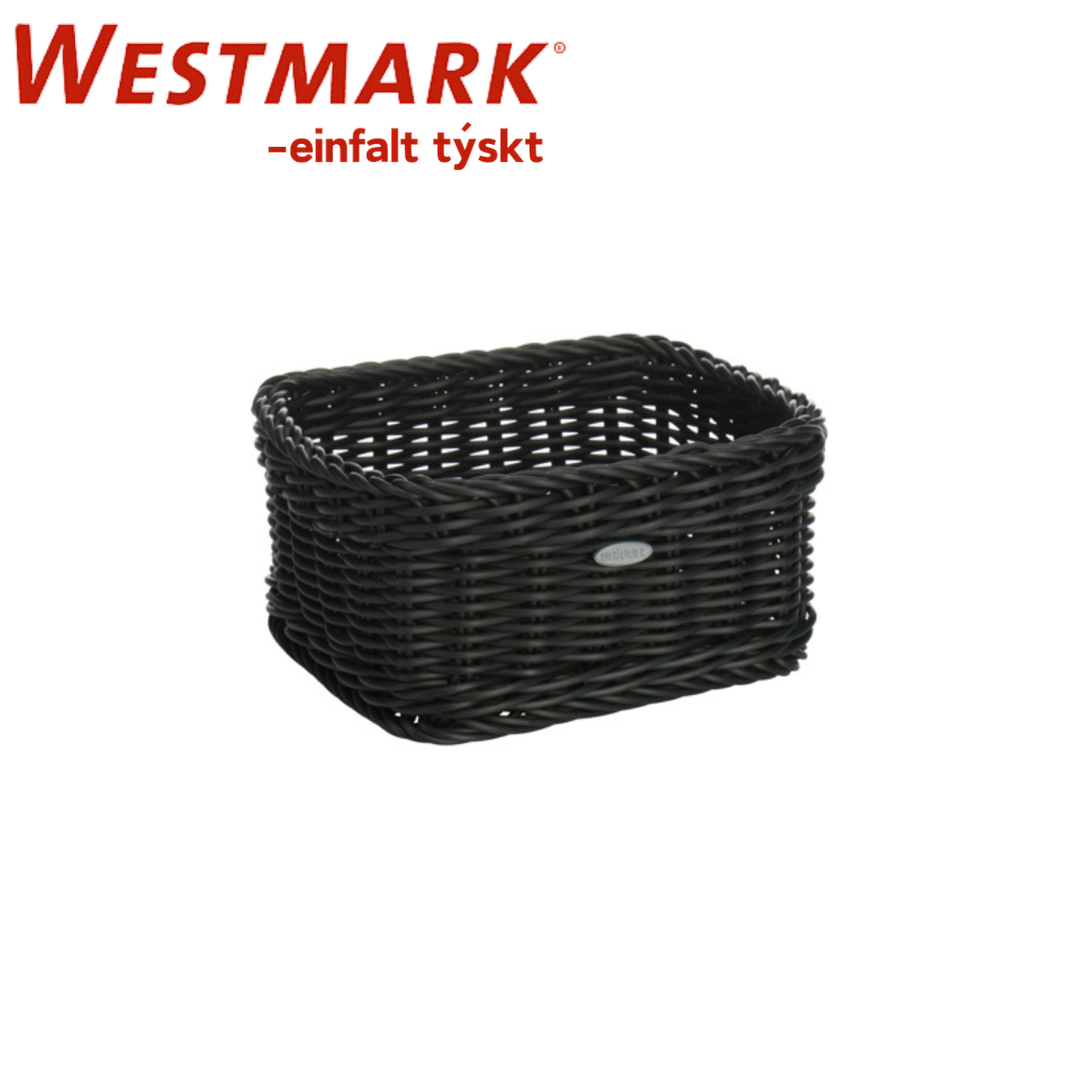 Westmark Kurv t/gastro PP 17,5x16x10cm svørt