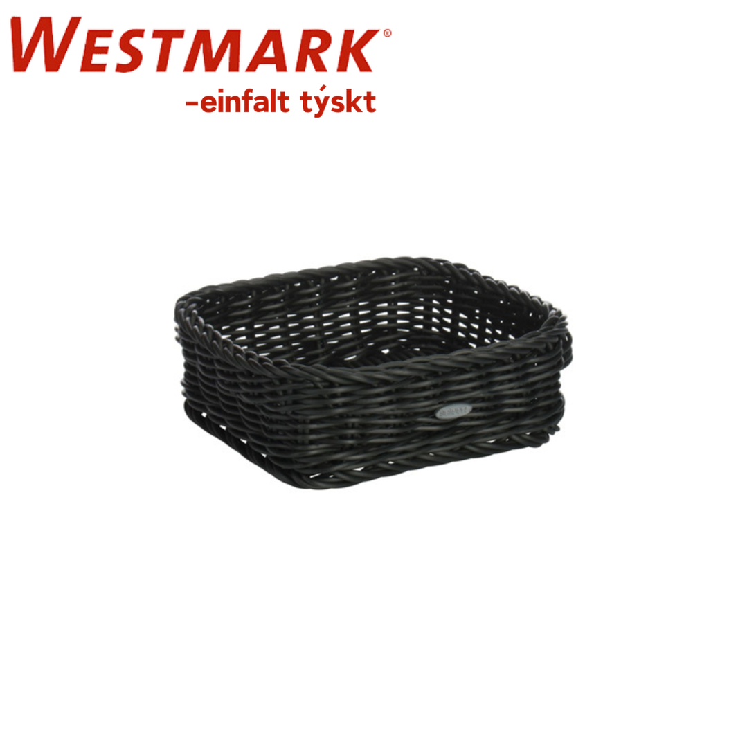 Westmark Kurv t/gastro PP 17,5x16x6,5cm svørt